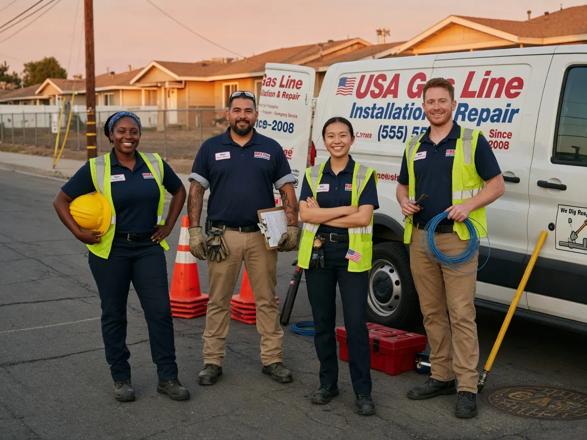 Gas Line Installation company in Shanks, WV
